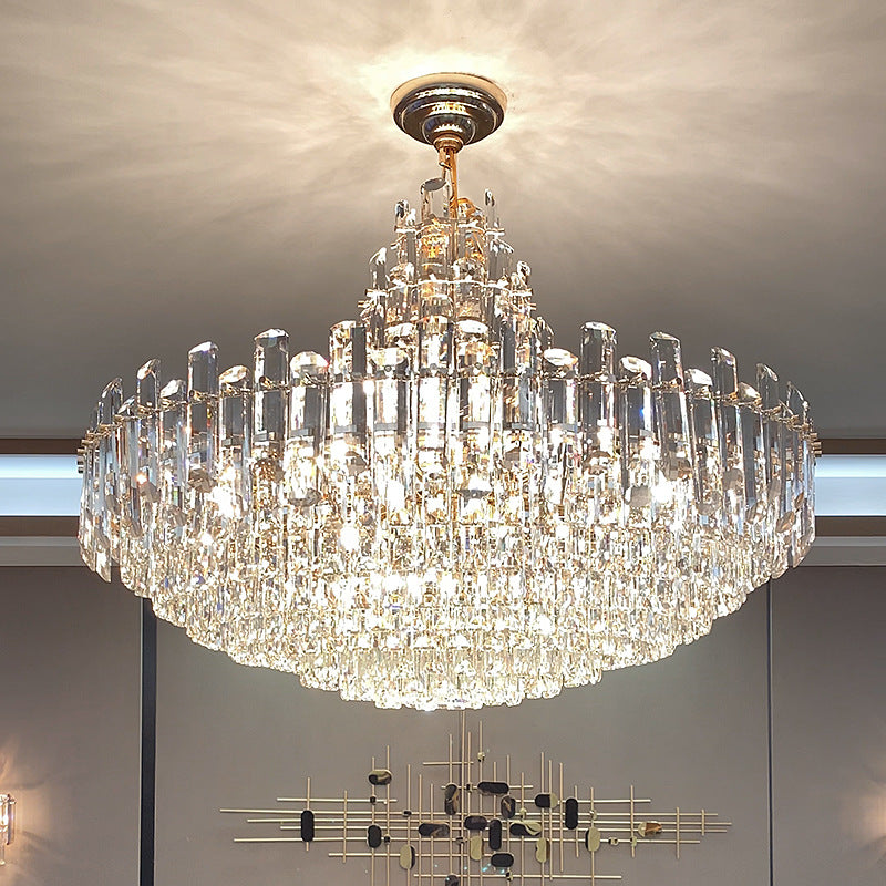 Modern Crystal Chandelier, Pendant Light for Dining Room