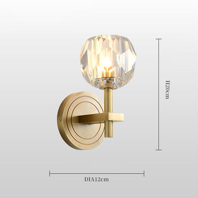 Modern Crystal Wall Light, Wall Light for Bedroom, Wall Light for Living Room