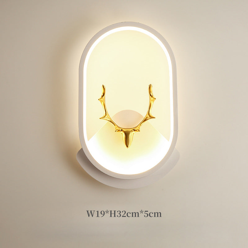 Modern Deer Wall Light, Wall Light for Bedroom