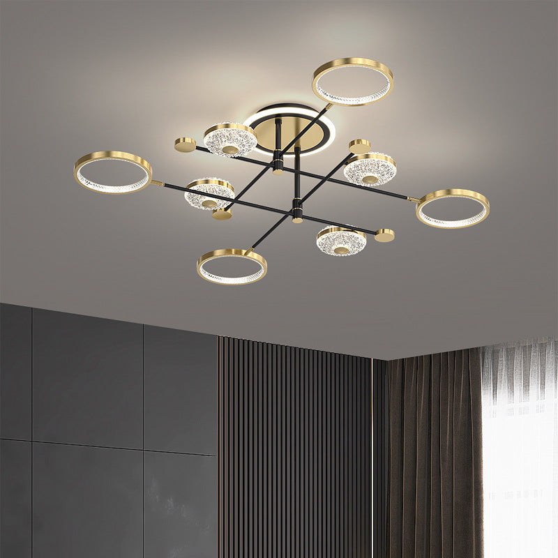 Modern Grid Ceiling Light, Living Room Ceiling Light