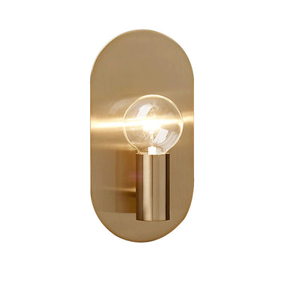 Modern Mental Glass Wall Lamp, Wall Light for Living Room, Hallway Light