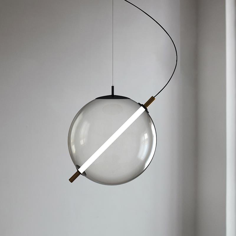 Modern Simple Pendant Glass Light, Bedroom Light, Dining Room Light