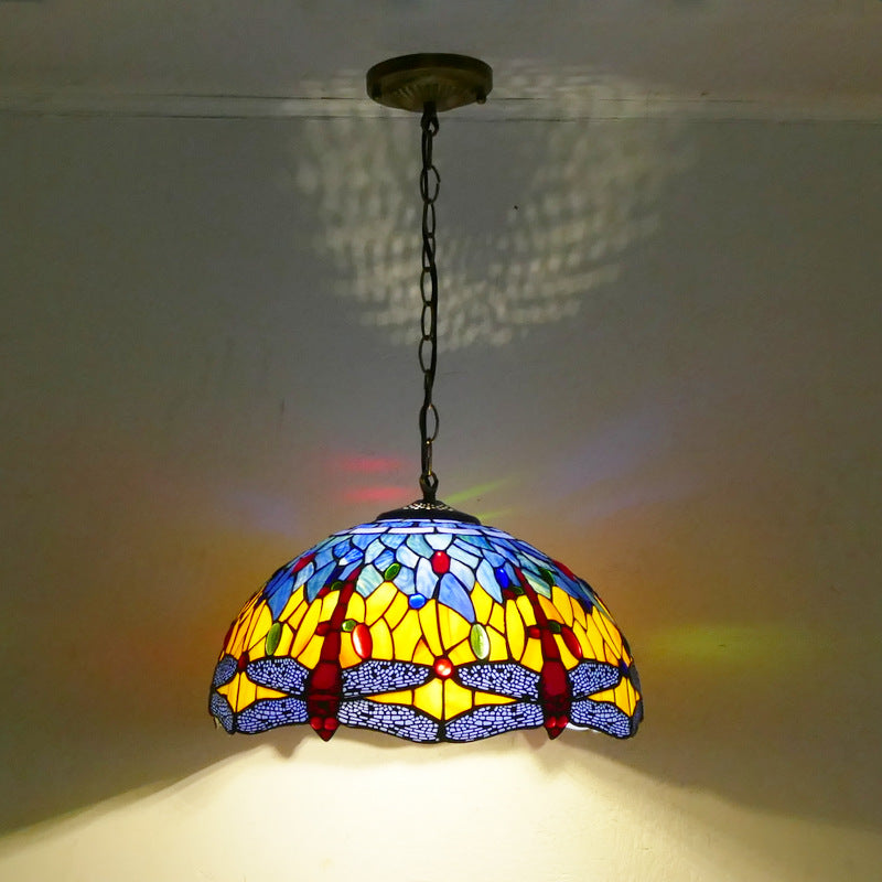 Modern Tiffany Lamp, Glass Pendant Light, Bedroom Light