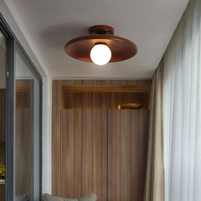 Modern Wooden Ceiling Light, Hallway Ceiling Light, Foyer Light