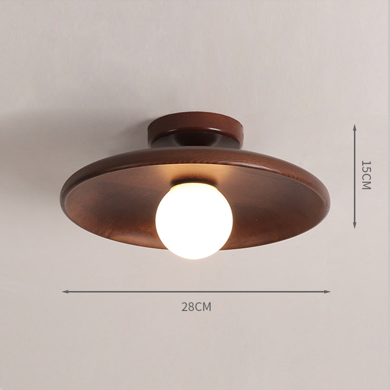 Modern Wooden Ceiling Light, Hallway Ceiling Light, Foyer Light