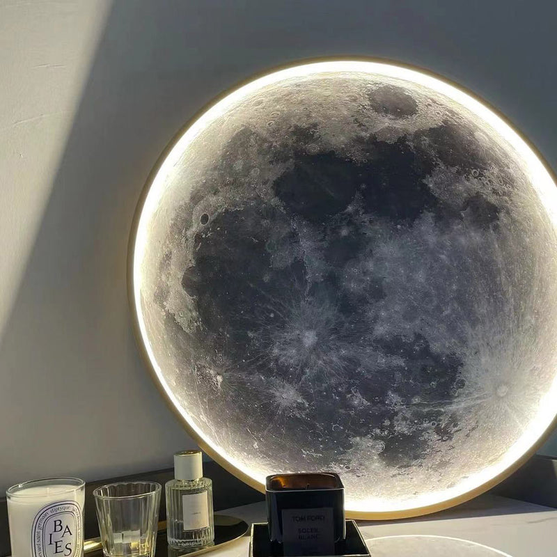 Moon Pendant Light, Living Room Light, Bedroom Light