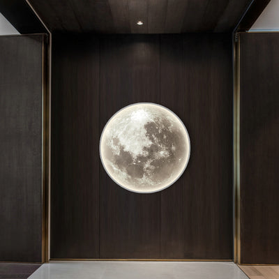 Moon Pendant Light, Living Room Light, Bedroom Light