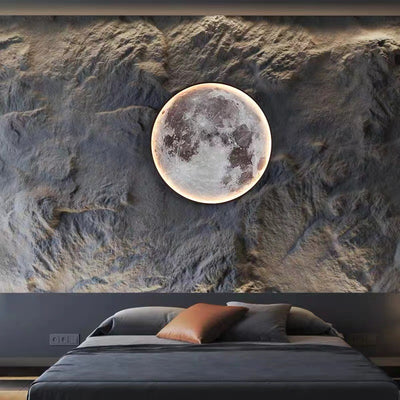 Moon Pendant Light, Living Room Light, Bedroom Light