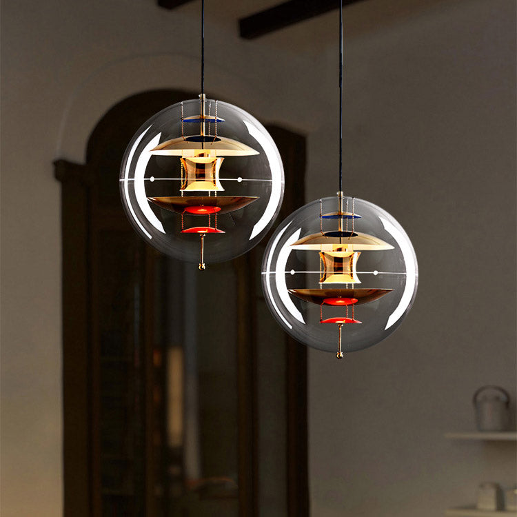 Moon Pendant Light, Living Room Light, Bedroom Light