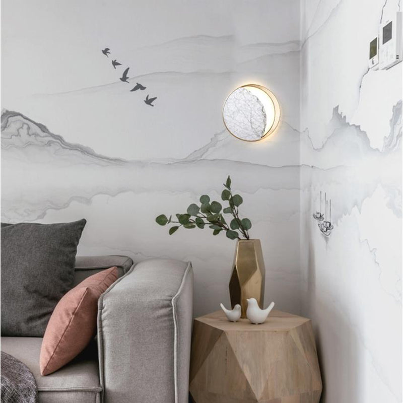 Moon Wall Light, Wall Light for Dining Room