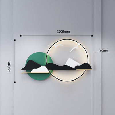 Mountain Wall Light, Wall Light for Living Room