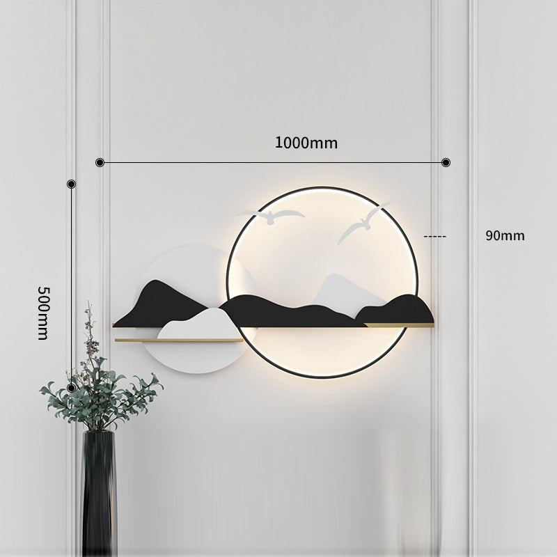 Mountain Wall Light, Wall Light for Living Room