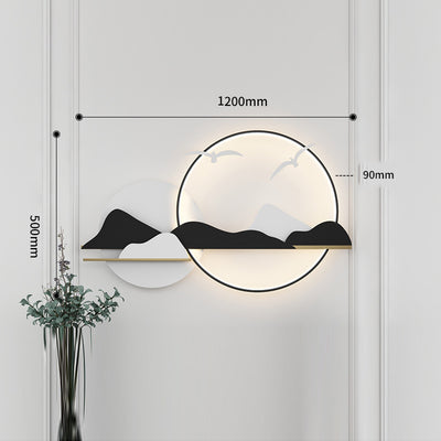 Mountain Wall Light, Wall Light for Living Room