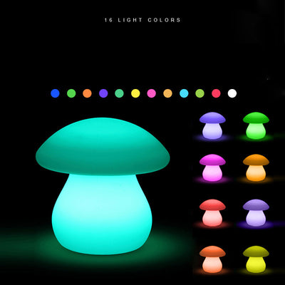 Mushroom Night Light - Multicolour