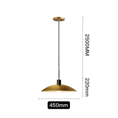 Nordic Copper Hanging Light, Pendant Light for Dining Room