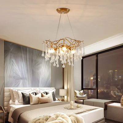 Nordic Crystal Chandelier, Pendant for Dining Room