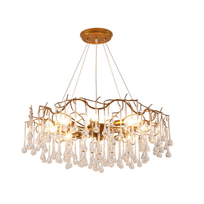 Nordic Crystal Chandelier, Pendant for Dining Room