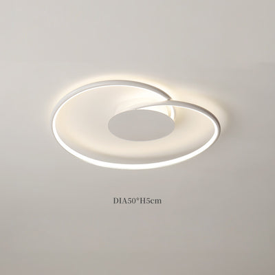 Nordic Heart Ceiling Light, Flush Mount Ceiling Fixture, Bedroom Ceiling Light