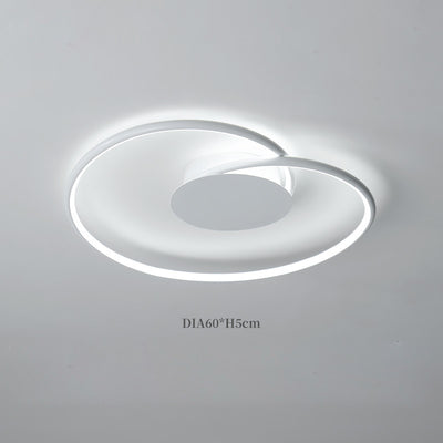 Nordic Heart Ceiling Light, Flush Mount Ceiling Fixture, Bedroom Ceiling Light