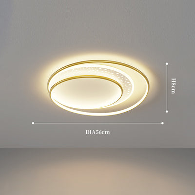 Nordic Star Ceiling Light, Flush Mount Ceiling Fixture, Bedroom Ceiling Light