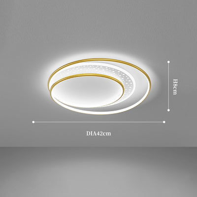 Nordic Star Ceiling Light, Flush Mount Ceiling Fixture, Bedroom Ceiling Light