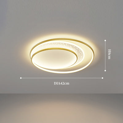 Nordic Star Ceiling Light, Flush Mount Ceiling Fixture, Bedroom Ceiling Light