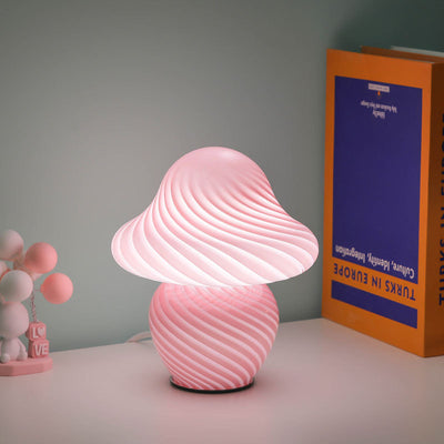 Mushroom Glass Night Light