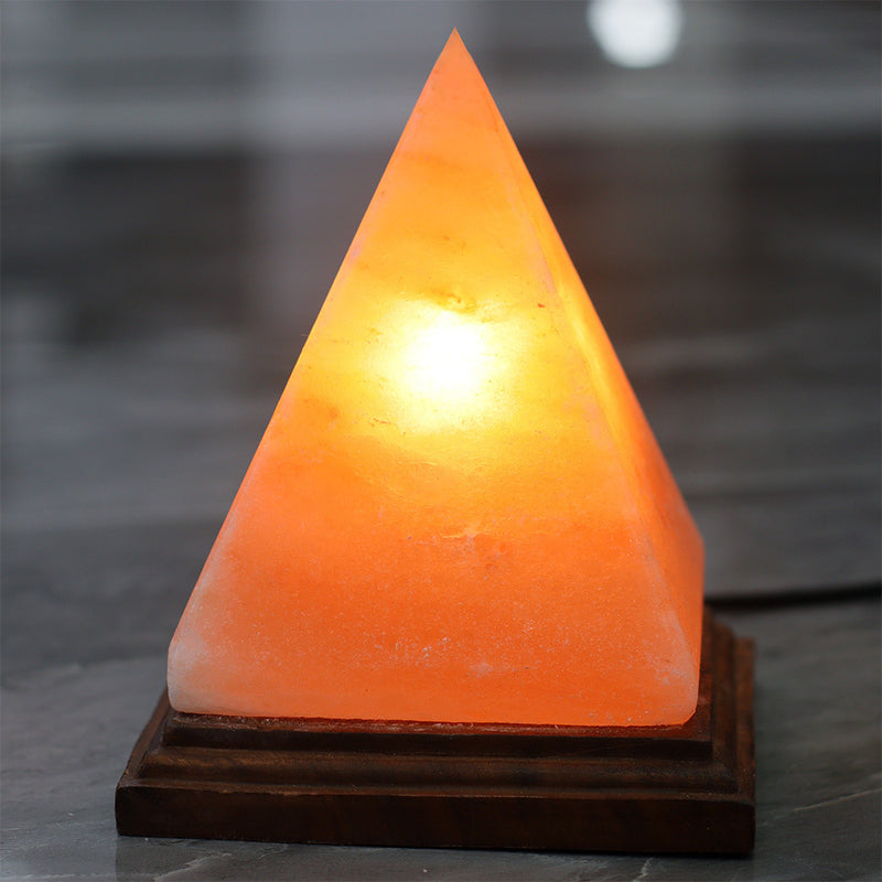 Salt Night Light, Pyramid Salt Light