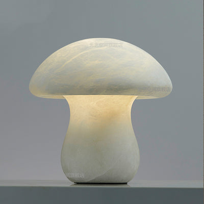 Mushroom Natural Marble Table Light