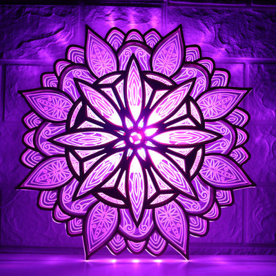 Mandala Night Light,  Mood Night Light