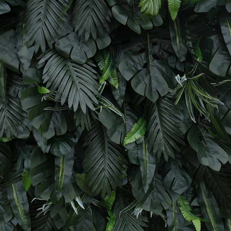 3D Cloth Faux Plant Wall Greenery Wall Fake Lawn