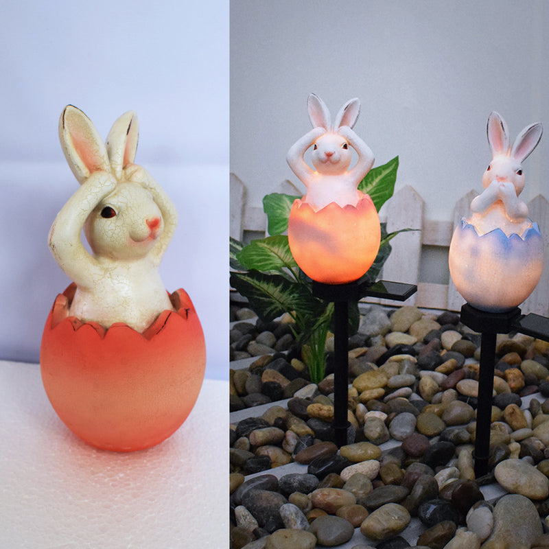 Solar Outdoor Garden Light, Solar Rabbit Light, Solar Landscape Light