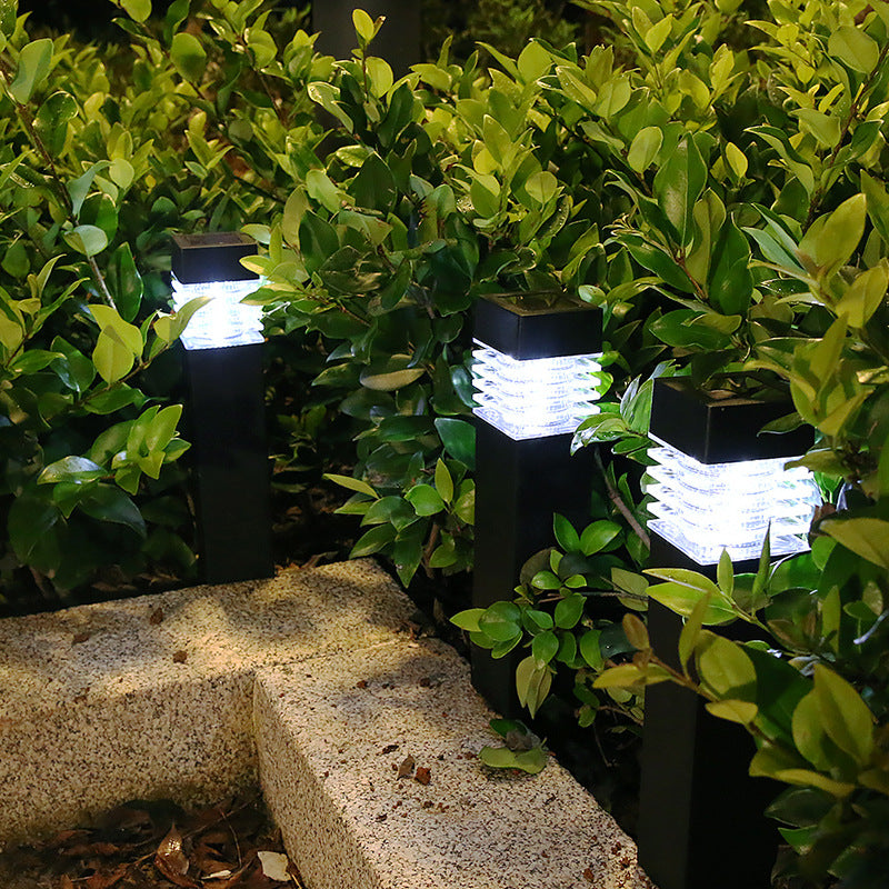 Solar Path Light, Solar Outdoor Garden Light, Solar Landscape Light - Set Of 4