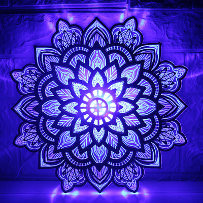 Mandala Night Light,  Mood Night Light