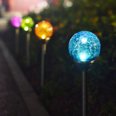 Colorful Solar Path Ball Light, Solar Outdoor Garden Light, Solar Landscape Light