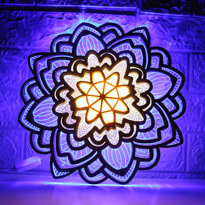 Mandala Night Light,  Mood Night Light