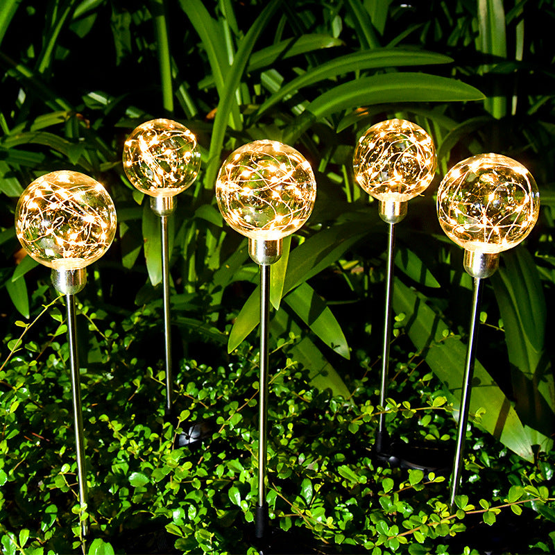 Solar Garden Light, Solar Firefly Light, Solar Garden Decoration - Set Of 2