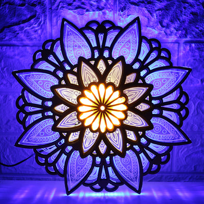 Mandala Night Light,  Mood Night Light