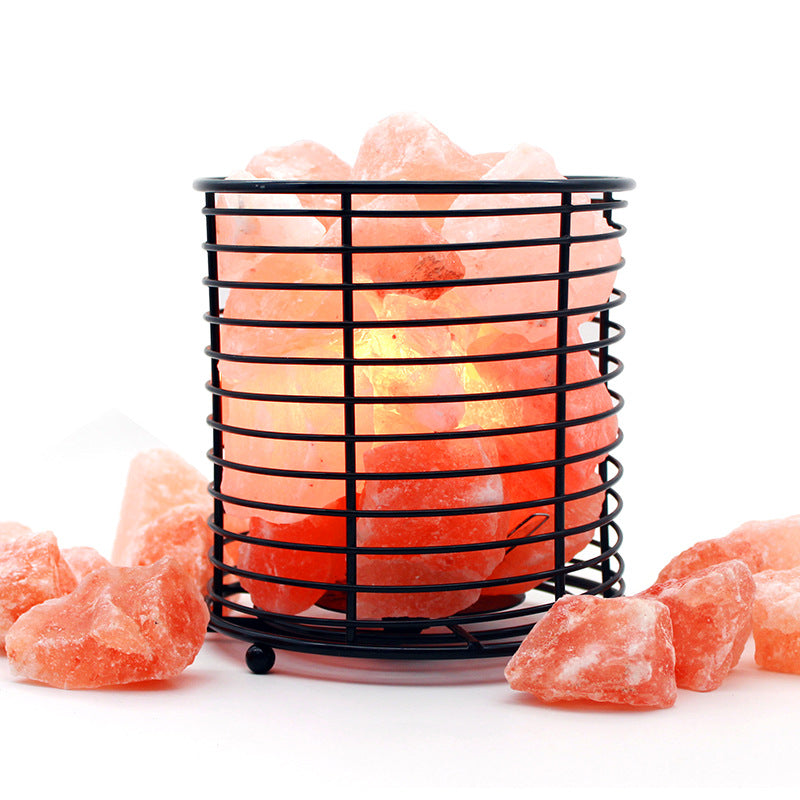 Iron Container Salt Night Light