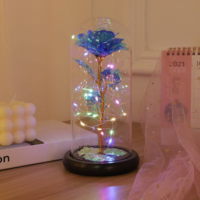 Forever Preserved  Rose In Dome, Flower Night Light