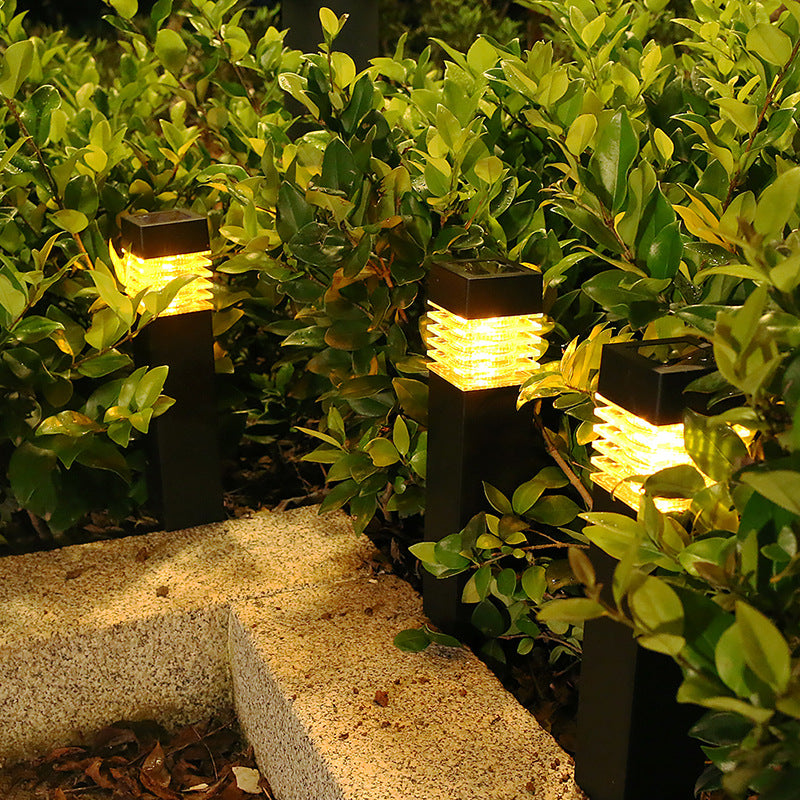 Solar Path Light, Solar Outdoor Garden Light, Solar Landscape Light - Set Of 4