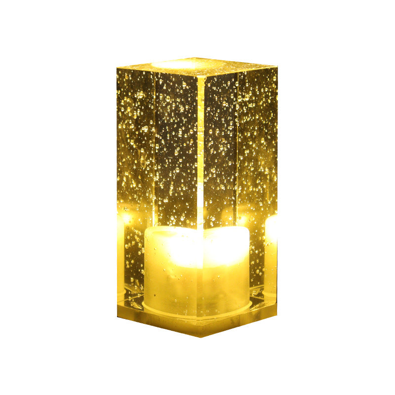 Crystal Column Bar Night Light