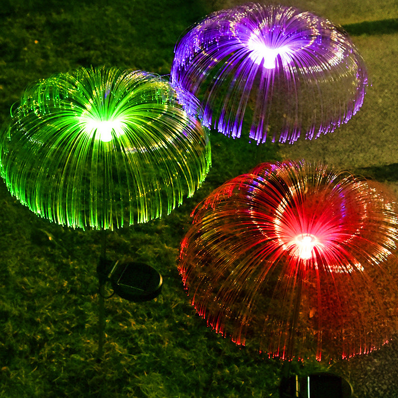 Solar Garden Light, Solar Jellyfish Light, Solar Garden Decoration - Set Of 2