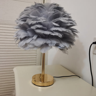 Feather Table Light, Table Night Light