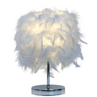 Feather Table Light, Table Night Light