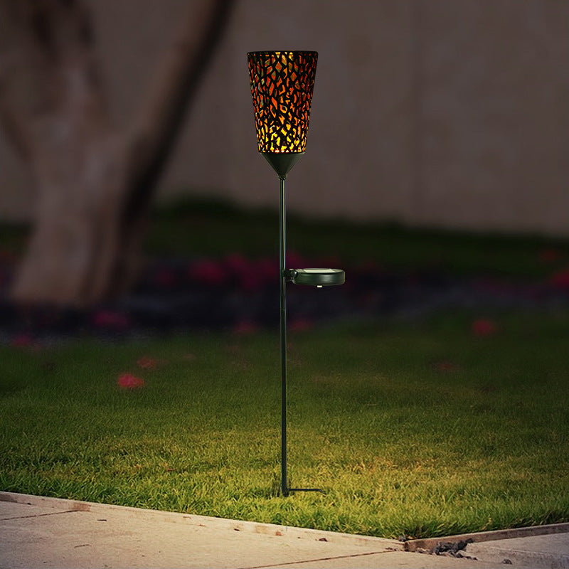 Solar Lantern, Shadow Night Light, Solar Garden Decoration