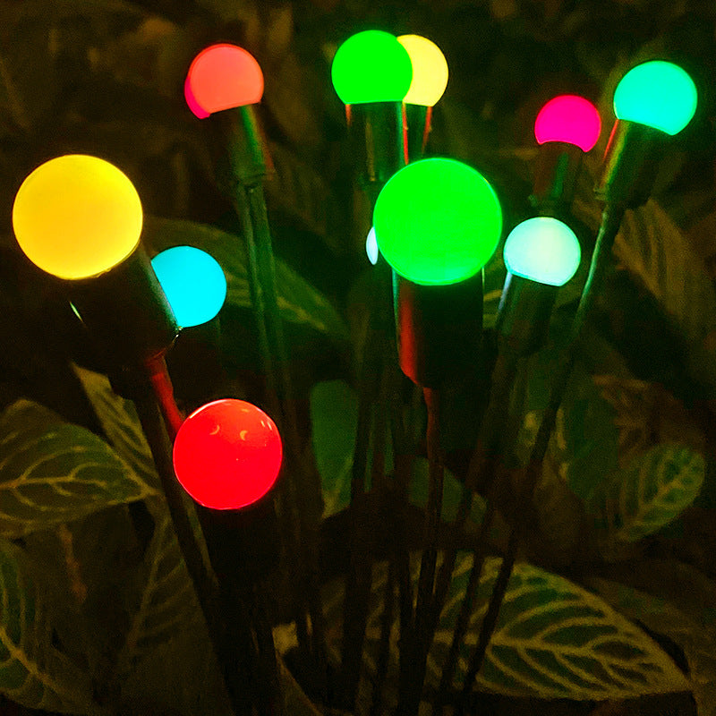 Solar Garden Light, Solar Firefly Light, Solar Garden Decoration - Set Of 2