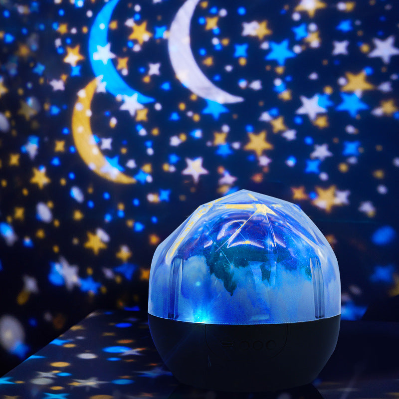 Star Projection Light ,Diamond  Night Light, Mood Night Light With 6 Patterns