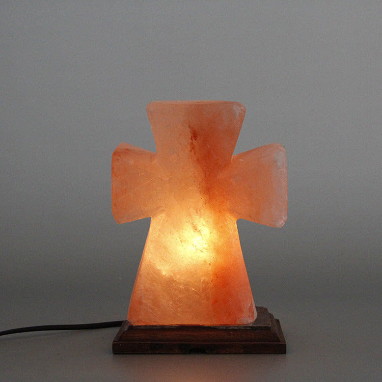 Salt Night Light, Cross Salt Light