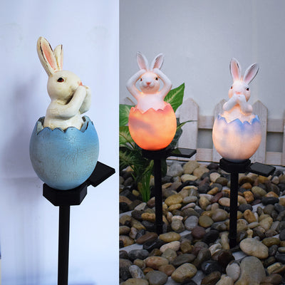 Solar Outdoor Garden Light, Solar Rabbit Light, Solar Landscape Light